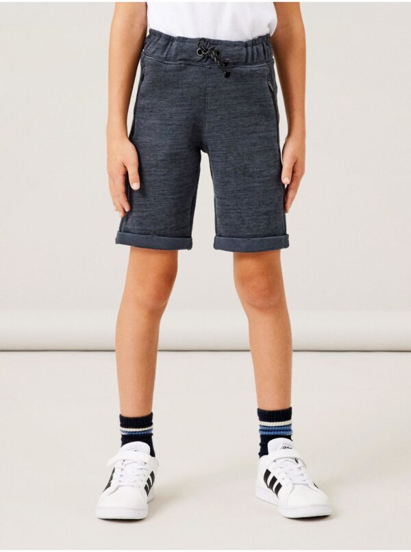 Dark blue boys' striped shorts name it Scott - Boys