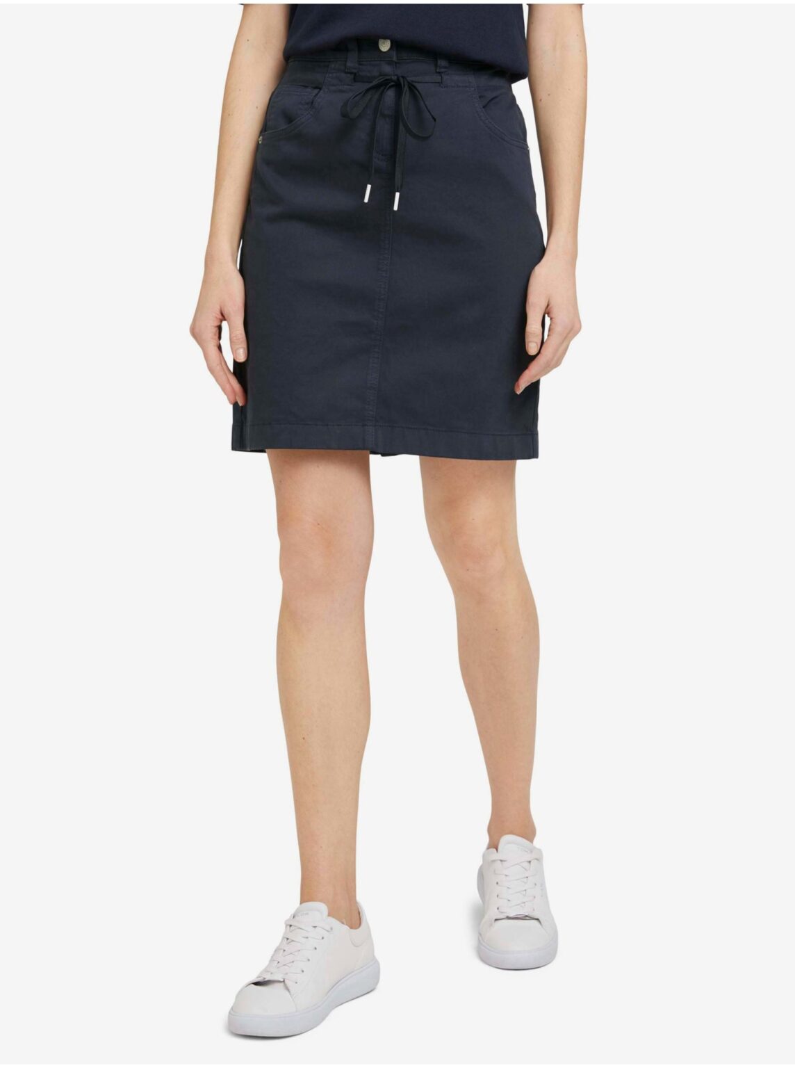 Dark blue denim skirt Tom Tailor - Women's