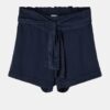 Dark blue girl's shorts with name it Feefee tie - unisex