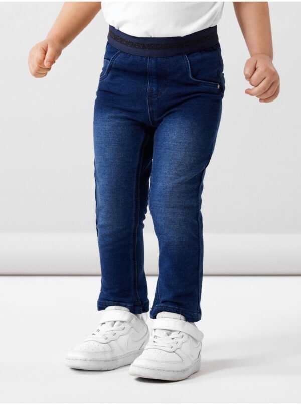 Dark blue girls' slim fit jeans name it Salli - Girls