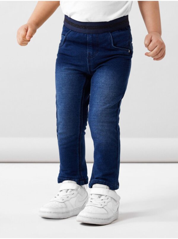 Dark blue girls' slim fit jeans name it Salli - Girls