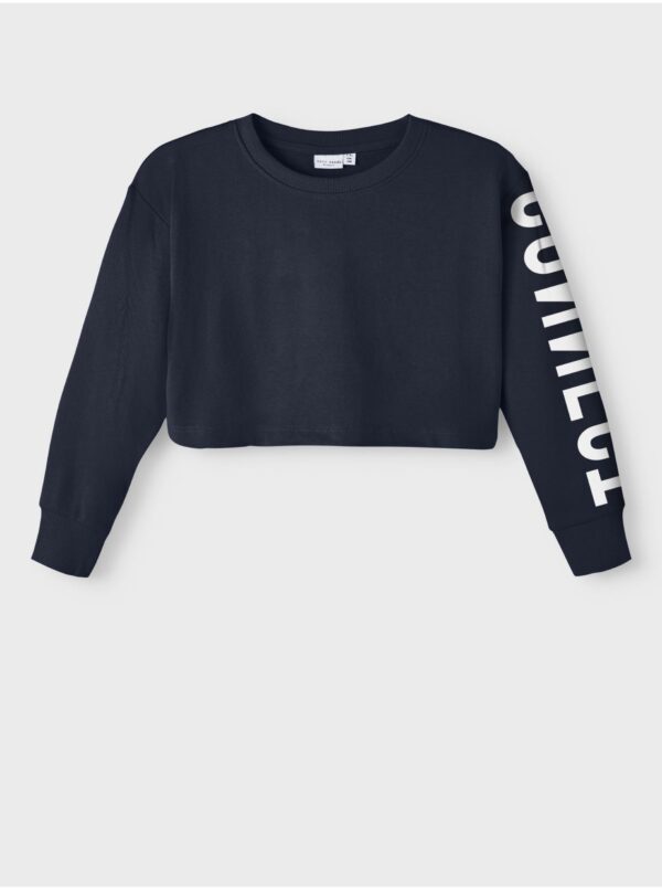 Dark blue girl's sweatshirt name it Vanita - Girls