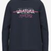 Dark blue girl's sweatshirt name it Violet - Girls