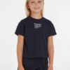 Dark blue girly T-shirt Tommy Hilfiger - Girls