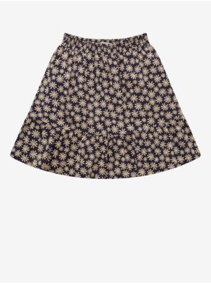 Dark blue girly floral skirt Tom Tailor - Girls