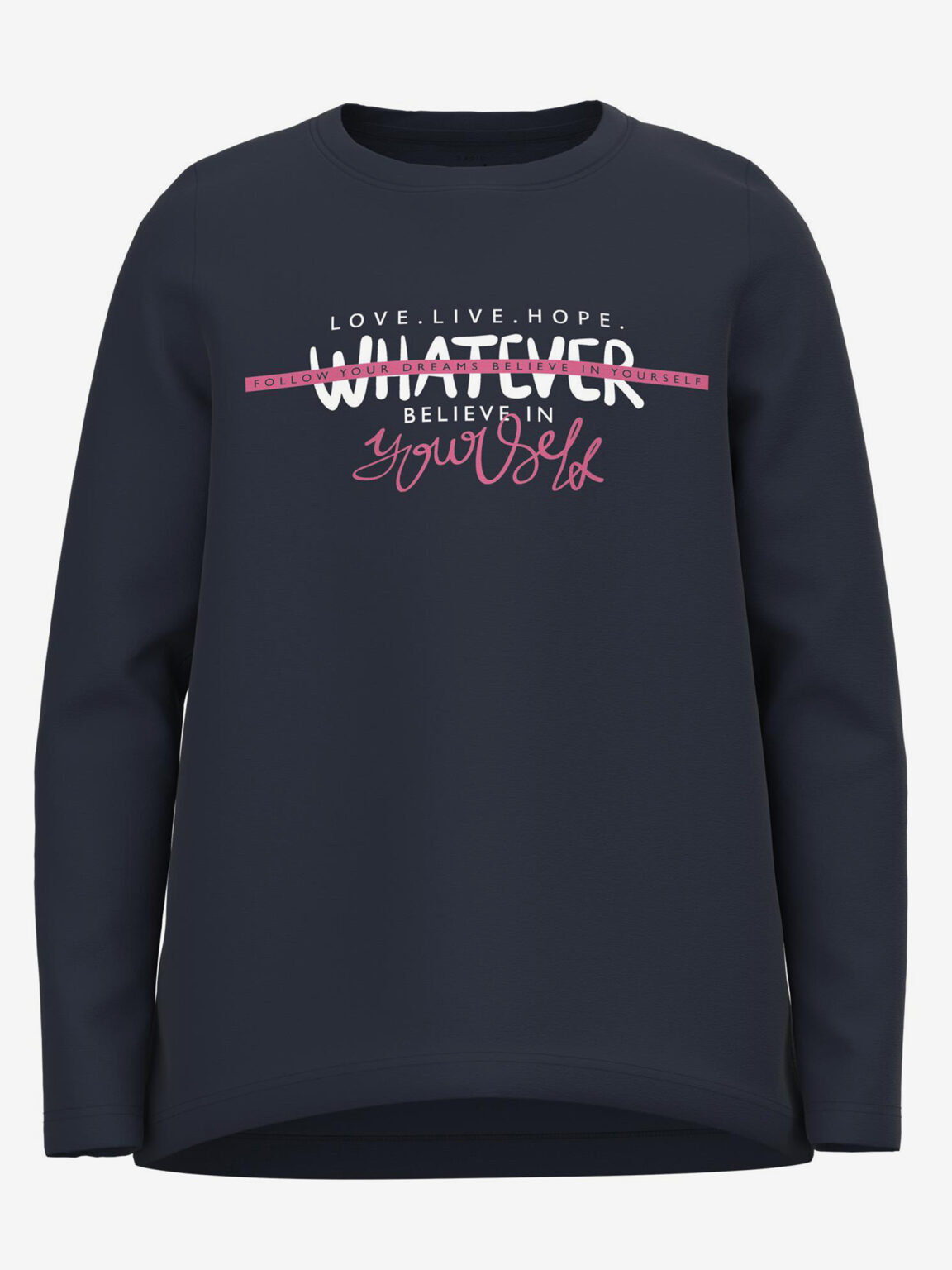 Dark blue girly sweatshirt name it Violet