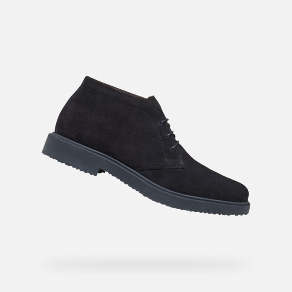 Dark blue men's ankle boots Geox Massimiano - Men's