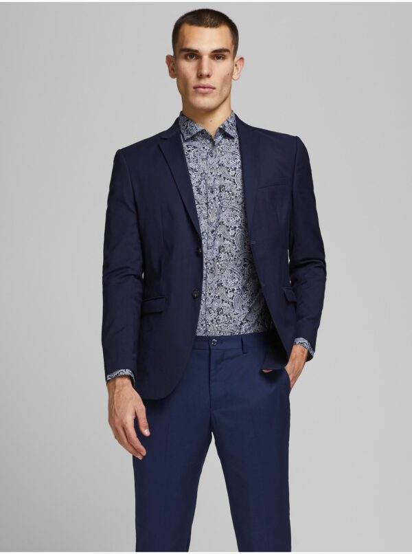 Dark blue men's blazer Jack & Jones Franco - Men's