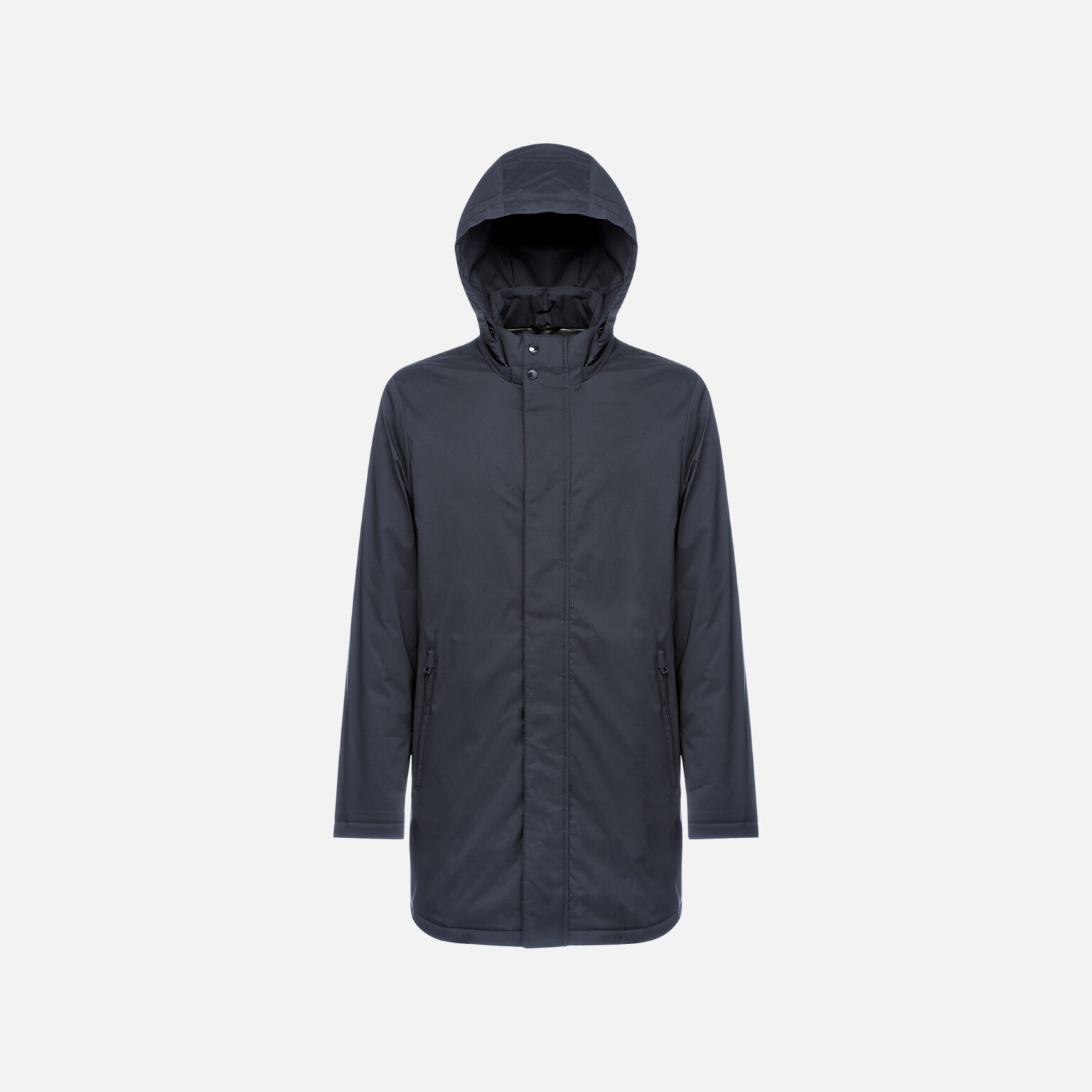 Dark blue men's down jacket Geox Aurelio - Men