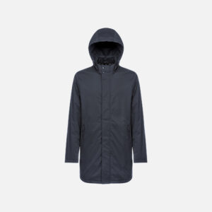 Dark blue men's down jacket Geox Aurelio - Men