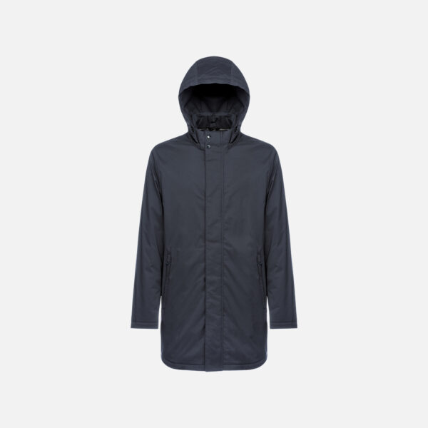 Dark blue men's down jacket Geox Aurelio - Men