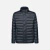 Dark blue men's down jacket Geox Warrens - Men