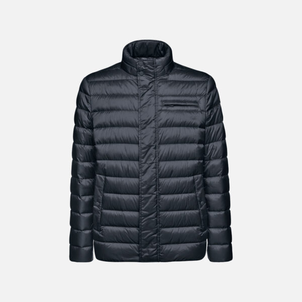 Dark blue men's down jacket Geox Warrens - Men