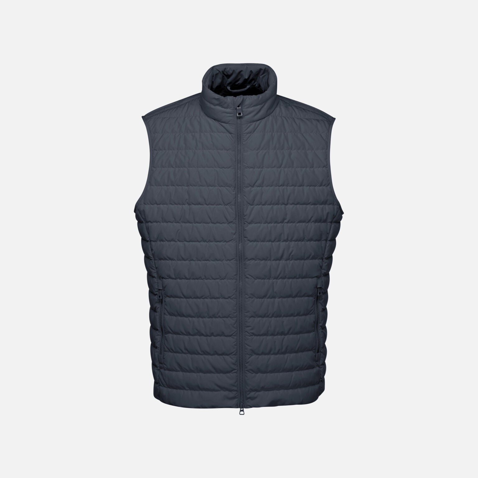 Dark blue men's down jacket Geox Warrens - Men