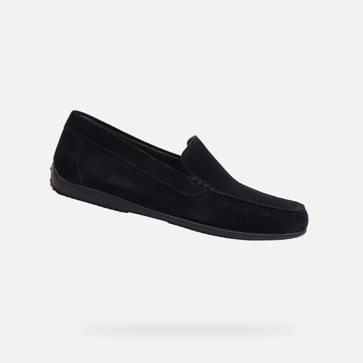 Dark blue men's loafers Geox Ascanio - Men's
