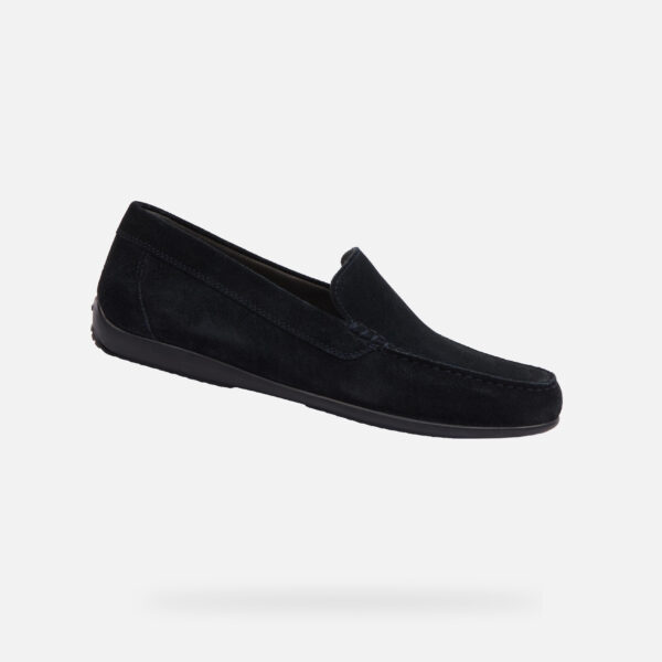 Dark blue men's loafers Geox Ascanio - Men's