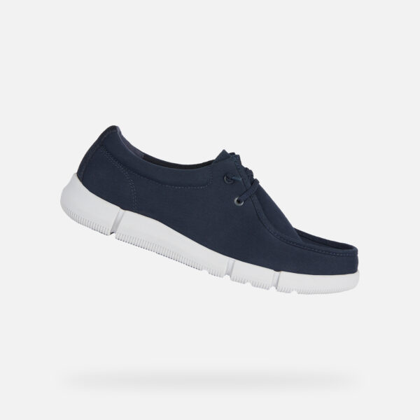 Dark blue men's moccasins Geox Adacter - Men's