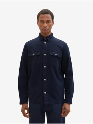 Dark blue men's outer shirt Tom Tailor - Men's