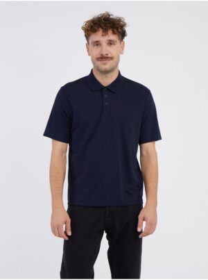 Dark blue mens polo shirt Jack & Jones Blamatt - Men