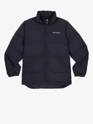 Dark blue men's quilted winter jacket Converse - Men