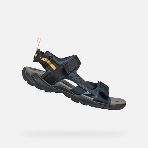Dark blue men's sandals Geox Terreno + Grip - Men