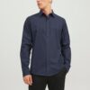 Dark blue men's shirt by Jack & Jones Label