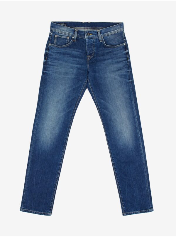 Dark blue men's slim fit jeans Pepe Jeans Cane - Men's