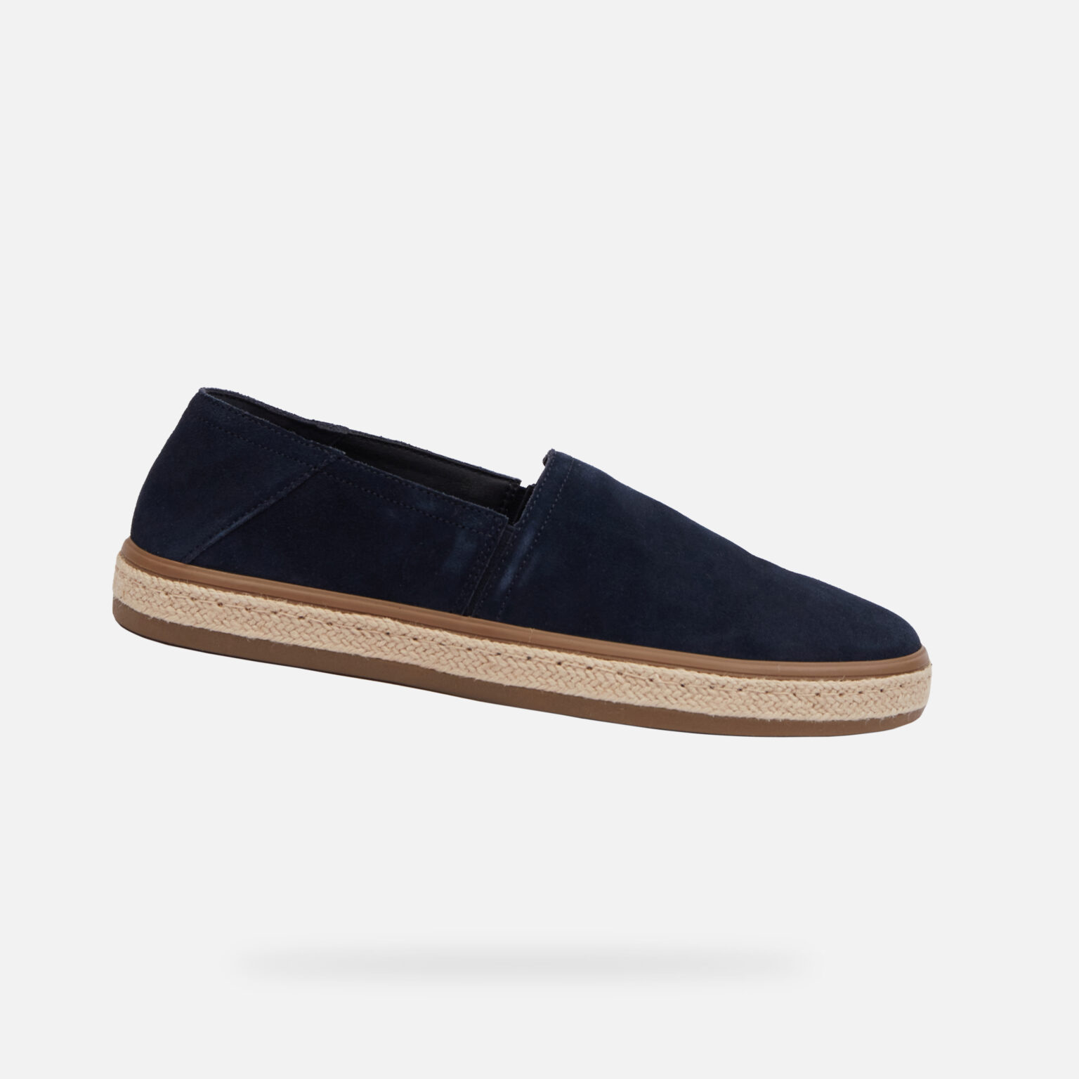 Dark blue men's slip-on espadrilles Geox Pantelleria - Men's