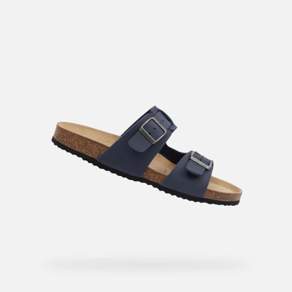 Dark blue men's slippers Geox Ghita - Men's