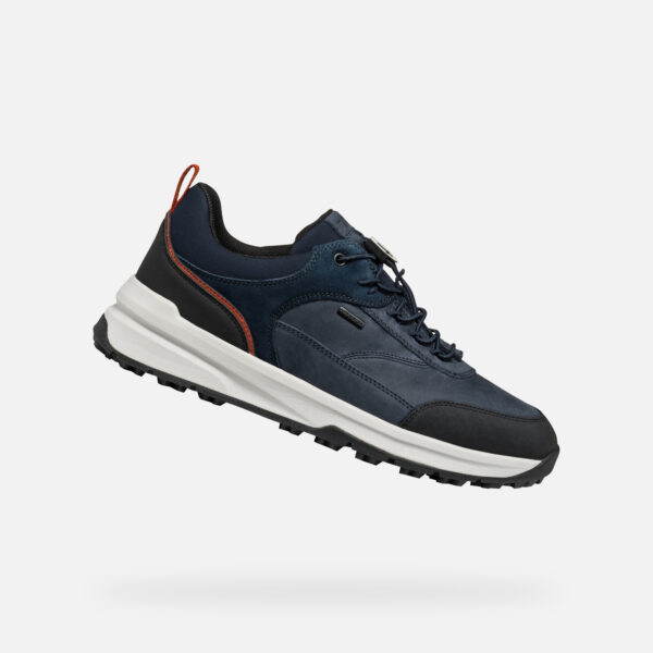 Dark blue men's sneakers Geox Sterratrail + Grip - Men