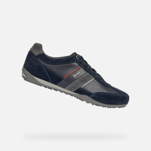 Dark blue men's sneakers Geox Wells - Men's