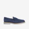 Dark blue men's suede loafers Geox Gubbio - Men's