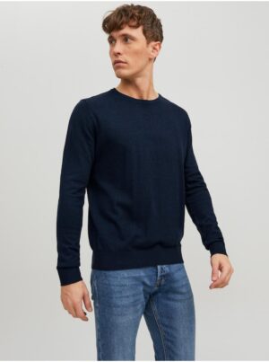 Dark blue men's sweater Jack & Jones Emil - Men's
