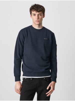 Dark blue men's sweatshirt Pepe Jeans Devon - Men's