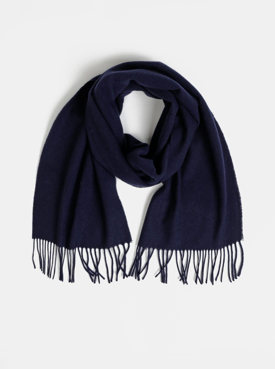 Dark blue men's wool scarf GANT - Men