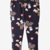 Dark blue patterned sweatpants for girls name it Jina Peppa Pig - Girls