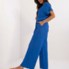 Dark blue two-piece summer set