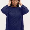 Dark blue women sweater Fransa - Women