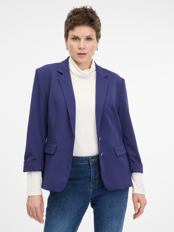 Dark blue women's blazer ORSAY - Women's
