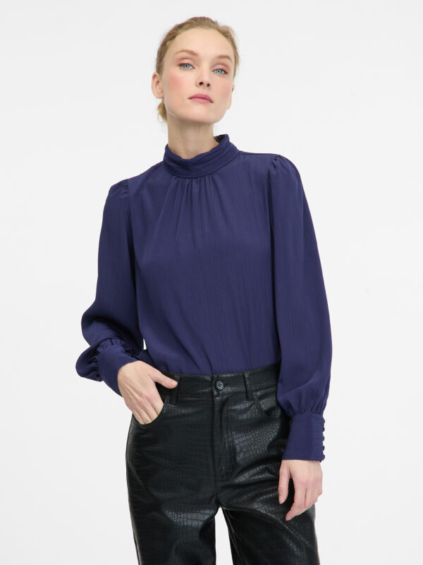 Dark blue women's blouse ORSAY - Women's