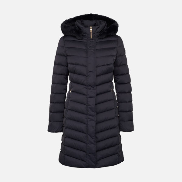 Dark blue women's down jacket Geox Bettanie - Women's
