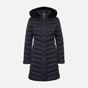Dark blue women's down jacket Geox Bettanie - Women's