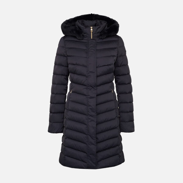 Dark blue women's down jacket Geox Bettanie - Women's