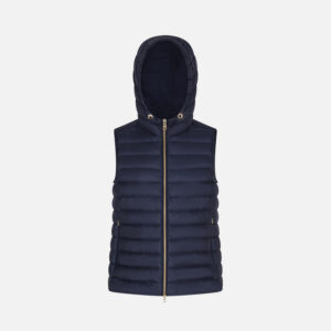Dark blue women's down vest Geox Jaysen - Women's