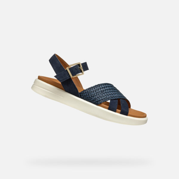 Dark blue women's sandals Geox XAN2S - Women's