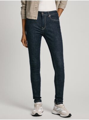Dark blue women's skinny fit jeans Jeans Pepe Jeans - Women
