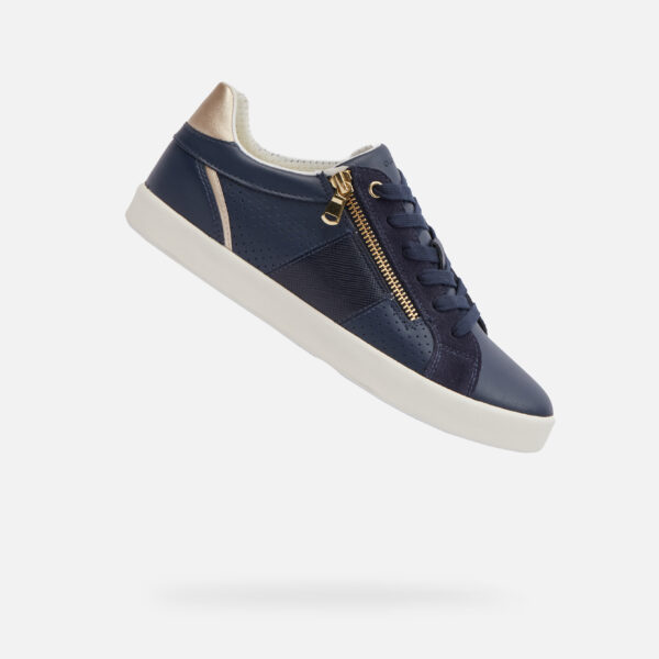 Dark blue women's sneakers Geox Blomiee - Women's