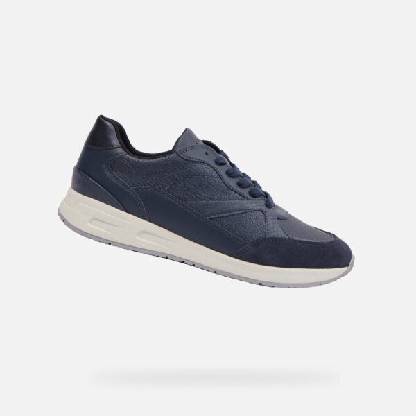 Dark blue women's sneakers Geox Bulmya - Women's