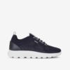 Dark blue women's sneakers Geox Spherica - Women's