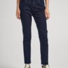 Dark blue women's straight fit jeans Pepe Jeans Violet - Women